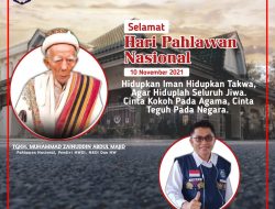 PD NWDI Sumbawa Mengucapkan Selamat Hari Pahlawan