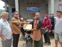 Mantap!, Politisi PAN Nasir Salurkan Bantuan Ke Masyarakat