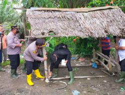 Kapolres Batubara AKBP Ikhwan Lubis, Renovasi Rumah Tenun Tradisional Milik Asmawati