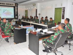 Danrem 162/WB Sambut Wadanjen Akademi TNI dan Rombongan di Makorem