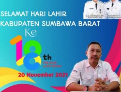 Iklan Camat Seteluk Mengucapkan Dirgahayu KSB Ke-18