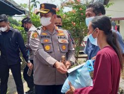 Kapolres Batu Bara Letakkan Batu Pertama Rumah Nilam Penyandang Tuna Netra