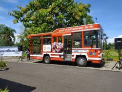 Memanjakan Wisatawan, BUS Lombok City Tour Beroprasi Perdana DiMataram
