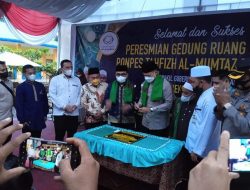 Wakil Ketua DPRD Kabupaten Batubara Ismar Khomri, Hadiri Peresmian Gedung Belajar Pesantren Al-Mumtaz