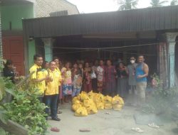 Hadir ditengah Masyarakat, DPD Partai Golkar Kabupaten Batubara Rutin Bakti Sosial