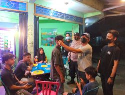 Jelang Nataru, Polsek Medang Deras Lakukan Ops Yustisi, Cegah Penyebaran Covid 19