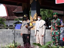 Kapolres Menghadiri Apel Kaposkamling Bersama Tiga Pilar Di Bencingah Adiguna