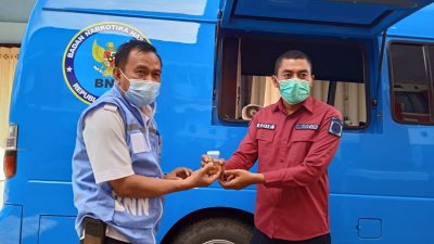 Cegah Penyalah Gunaan Narkoba, Imigrasi Gelar Tes Urin bersama BNNK Sumbawa