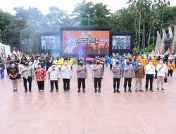 Kapolri Komitmen MenJunjung Tinggi HAM & Nilai Demokrasi Saat Membuka Lomba Orasi.