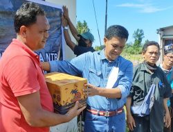 Ditresnarkoba Polda NTB Bersama Insan Pers Berbagi Untuk Korban Banjir diLoba