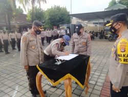 Waka Polres Mataram Tutup Latja Siswa Diktuk Ba Polri SPN Polda NTB 2021