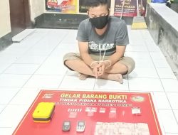 Tim Opsnal Satresnarkoba Polres Dompu Tangkap Pengedar Narkoba