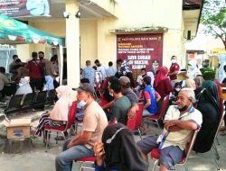 Polres Batubara Beri Sarapan Gratis Dan Antar Jemput Bagi Warga Yang Ikut Vaksin Covid-19