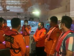 Tim Basarnas Tanjung Balai Asahan, Tarik Kapal Nelayan Yang Terombang Ambing di Perairan Sei Berombang