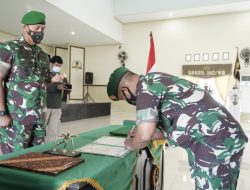 Sertijab Dandim 1606/Mataram dipimpin langsung oleh Danrem 162/WB