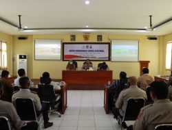 Jelang Nataru, Polres Bima Kota Rakor Lintas Sektoral