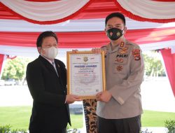 Dinilai Baik, Kapolda NTB Dapat Penghargaan Dari LEMKAPI