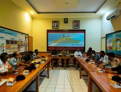 Kapolres Dompu Pimpin Rakor Eksternal Untuk Pengamanan Nataru 2022