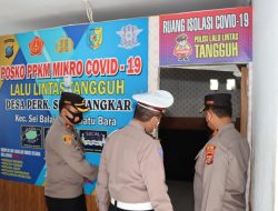 Cek Pesiapan Pos Pam Sambut Nataru, Kapolres Himbau Jangan Mudik