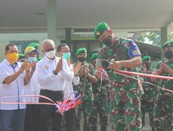 Danrem 162/WB Resmikan Sasana Tinju & Dojo Yudo Merah Putih