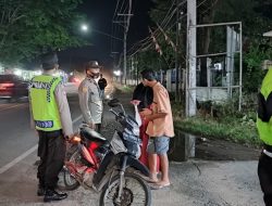 Polres Sumbawa Patroli Cipkon Jelang Nataru