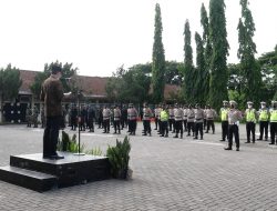 Polres Loteng Apel Gelar Pasukan Operasi Lilin Rinjani 2021