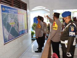 Jelang Natal, Kapolres Batubara AKBP Ikhwan Lubis Cek Kesiapan Pos Pam