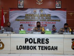 Kegiatan Sosialisasi Dipa Di Pimpin Kapolres Kapolres Loteng
