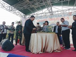 HUT Ke-5 Singapore Land Waterpark Batubara, Jhonatal Panggaribuan Berikan Semangat ke Karyawan
