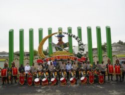 Korem 162/WB Gelar Tradisi Penerimaan Pejabat Baru Kapolda NTB dan Pengantaran Pejabat Lama