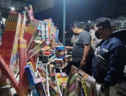 Jelang Pergantian Tahun, Polsek Ampenan Razia Petasan