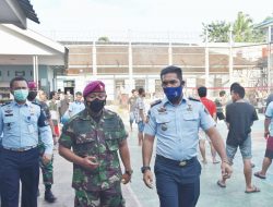 Pererat Tali Silaturahmi, Danyonif 8 Marinir Kunjungi Rutan Kelas IIB Tanjung Pura