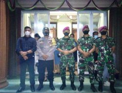 Yonif 8 Mar Harimau Putih Sinergi Dengan Polri Patroli Pangamanan Malam Natal & Tahun Baru