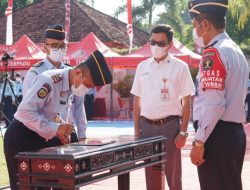 Kalapas Sumbawa Besar Hadiri Deklarasi Janji Kinerja Kemenkumham NTB