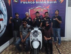 Tim Puma II Polres Bima Kota Amankan 2 Orang Pelaku Tindak Pidana Curamor
