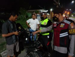Tingkatkan Kamtibmas, Polres Sumbawa Konsisten Lakukan Patroli Cipkon