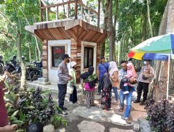 Polsek Pringgarata Genjot Vaksi serta himbau prokes di Tempat Wisata