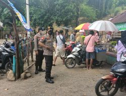 Polsek Alas Patroli Dan Berikan Hibauan Prokes Ditempat Wisata