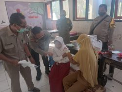 Polsek Mandalika Laksanakan Sosialisasi dan Vaksinasi Terhadap Anak Usia 6-11 Thn