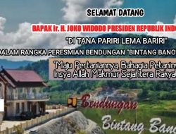 Selamat Datang Presiden RI Ir. H. Joko Widodo di Tanah Pariri Lema Bariri