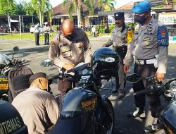 Bag Logistik Cek Ranmor Dinas Operasional Jajaran Polsek