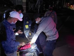 Polsek Kawasan Mandalika Laksanakan Blue Light Guna Tingkatkan Kamtibmas