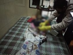 Polsek Sandubaya Bersama RS,Bhayangkara Polda NTB olah TKP Korban Gantung Diri