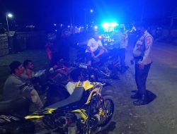 Polsek Alas Intensifkan Patroli Malam Guna Cegah Kejahatan