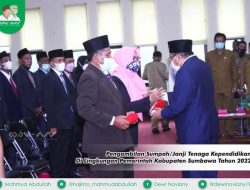 Sah!, 266 Tenaga Kependidikan Dilantik 