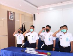 Imigrasi Sumbawa ikuti Apel Nasional Penegakan Hukum