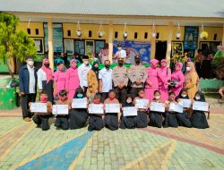 Polsek Moyo Hulu Laksanakan Pendampingan Vaksinasi Anak Usia 6-11 Tahun