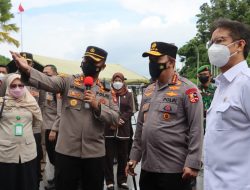 Kapolri Pastikan Prokes & Karantina di PLBN Entikong