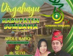 Refleksi HUT Sumbawa ke 63, Ini Kata Rafiq
