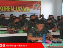 Danrem 162/WB Instruksikan Jajarannya Lanjutkan Program Pompa Hidram